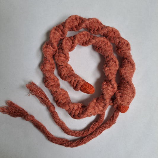 Red Earth Macrame Spiralocks