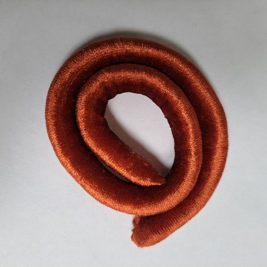 Burnt Orange Velvet Spiralocks